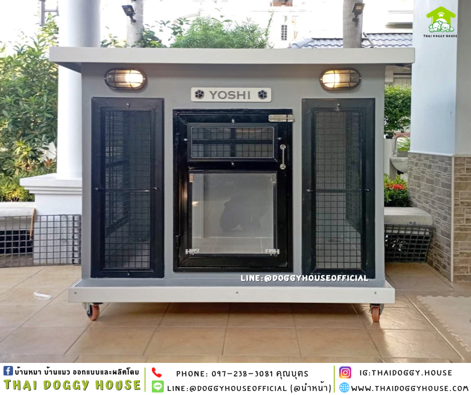 บ้านหมา แบบบ้าน 𝐁𝐎𝐗 𝐒𝐓𝐘𝐋𝐄