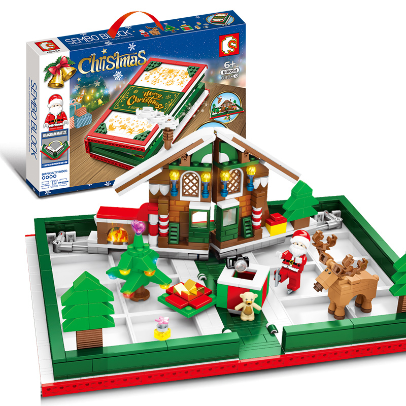 เลโก้จีน SemboBlock 601094 ชุด Christmas Book