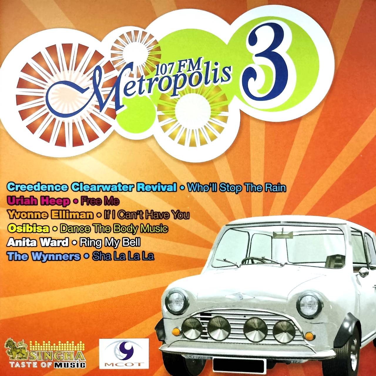 Various – 107FM Ametropolis 3 / THAILAND / แผ่นดี