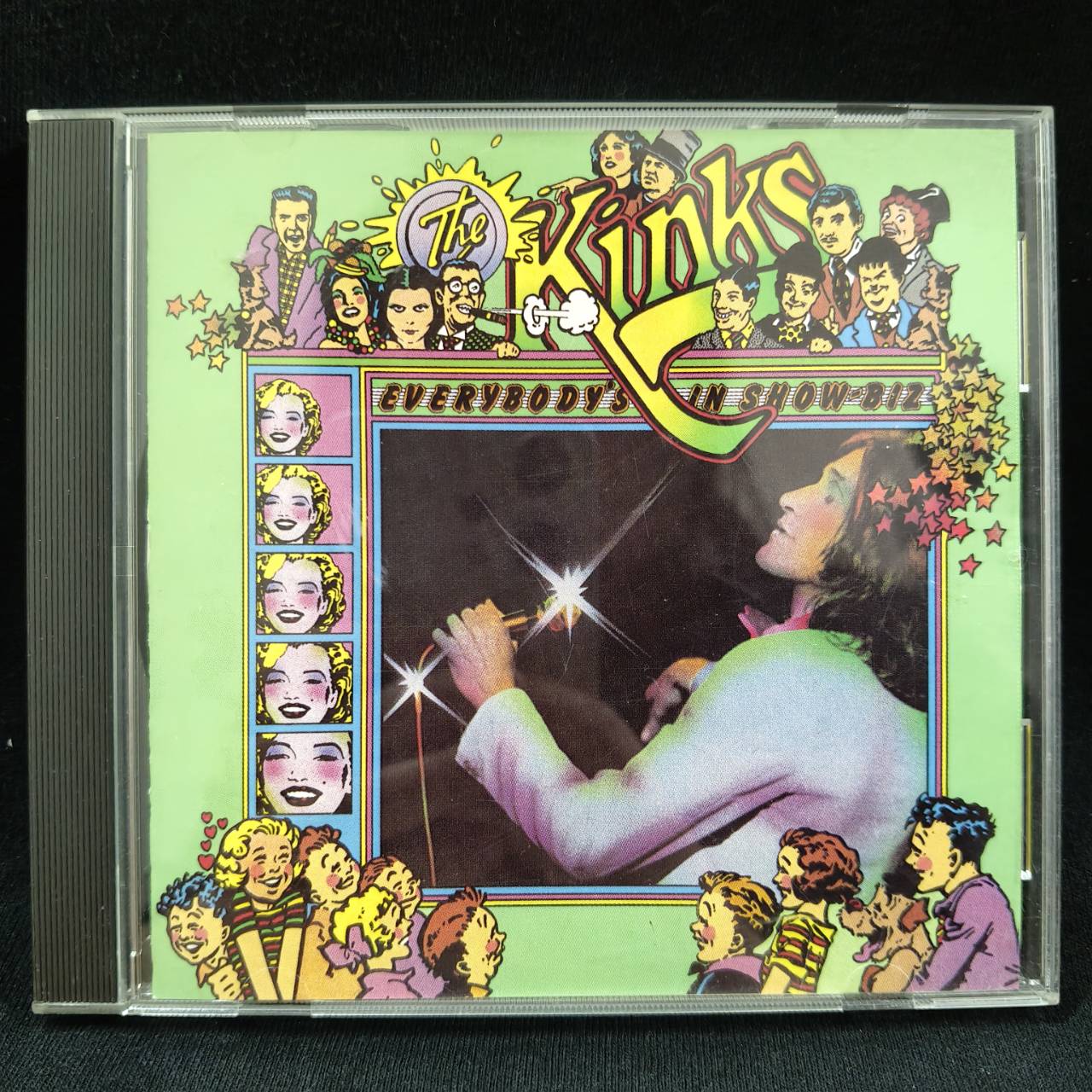 The Kinks – Everybody's In Show-Biz - Everybody's A Star / USA / แผ่นเป็นรอย
