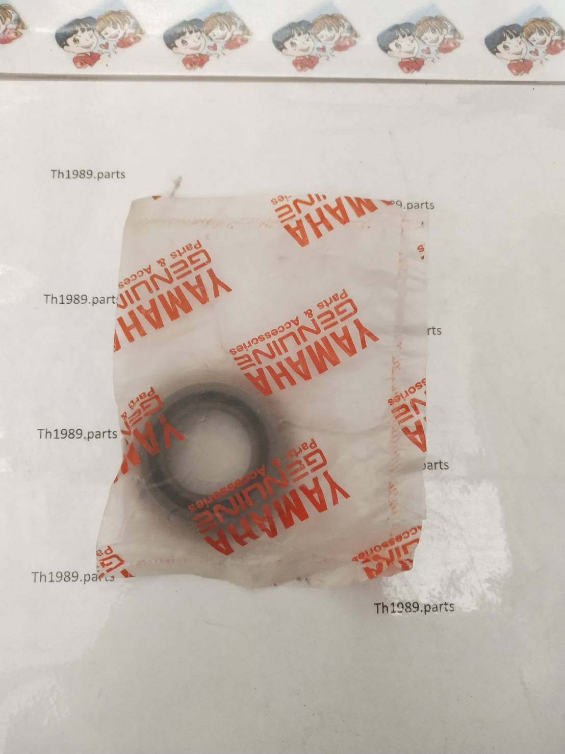 ซีลน้ำมันแคร้งข้างซ้าย/ซีลข้างข้อซ้าย สำหรับรุ่น MIO,NOUVO อะไหล่แท้ YAMAHA 93102-22809