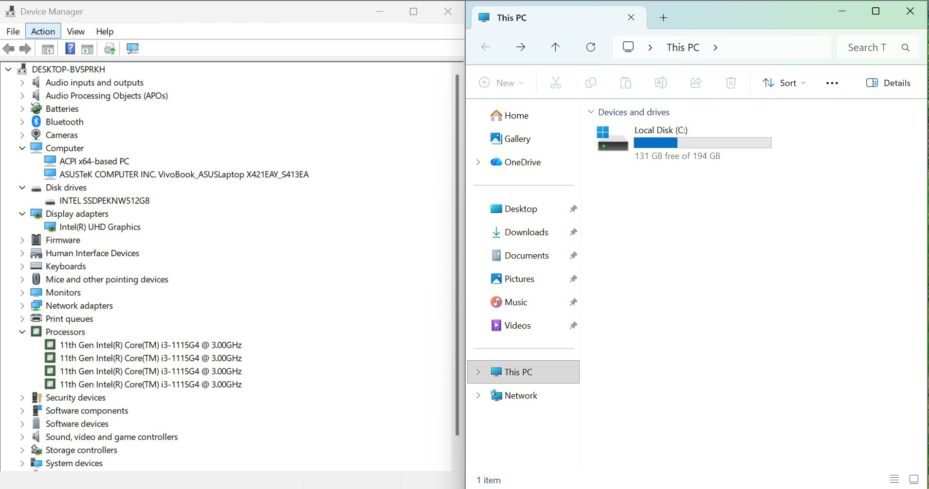 ASUS VIVOBOOK 14 S413EA-EB123TS (INDIE BLACK)