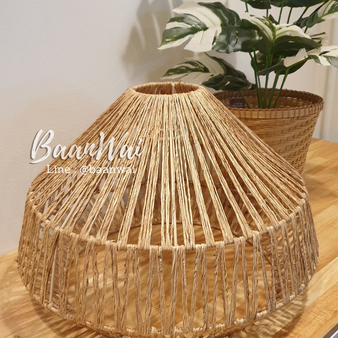 โคมไฟ โคมไฟเชือกเพชร โคมไฟเชือก โคมไฟตกแต่ง 45 cm * สูง 30 cm