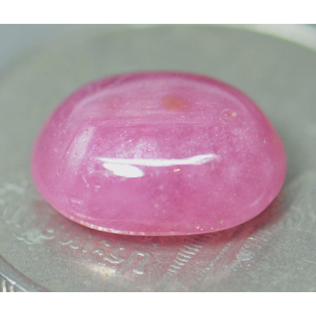 พลอยทับทิม (Ruby) 4.35 กะรัตสีชมพู