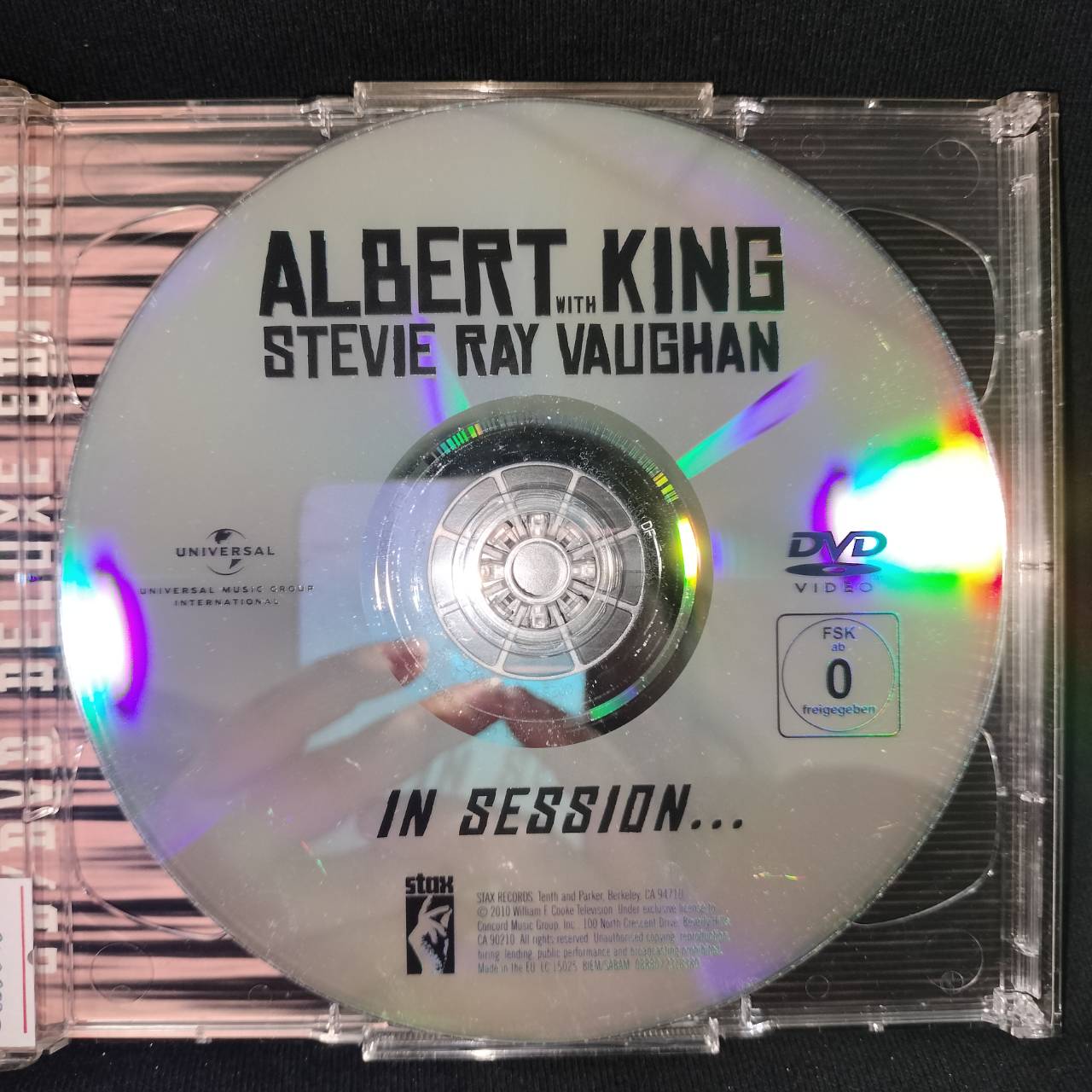 Albert King With Stevie Ray Vaughan – In Session… / EU / CD+DVD / แผ่นดี