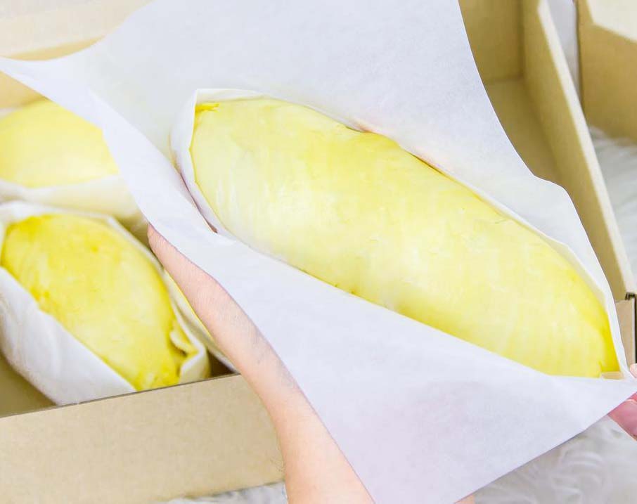 กระดาษห่อทุเรียน ยูโร สีขาว ขนาด 10 x 10 นิ้ว 500 แผ่น Sun Paper (09-9018)