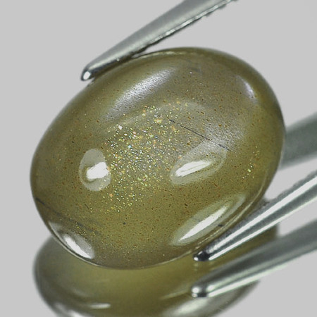 มูนสโตน (Moonstone) 5.70 กะรัตสีน้ำตาล