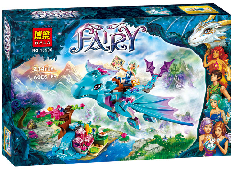 เลโก้จีน Bela10500 ชุด Fairy มังกรฟ้า
