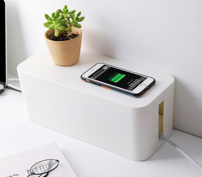 ที่เก็บสายไฟ,กล่องจัดระเบียบสายไฟ