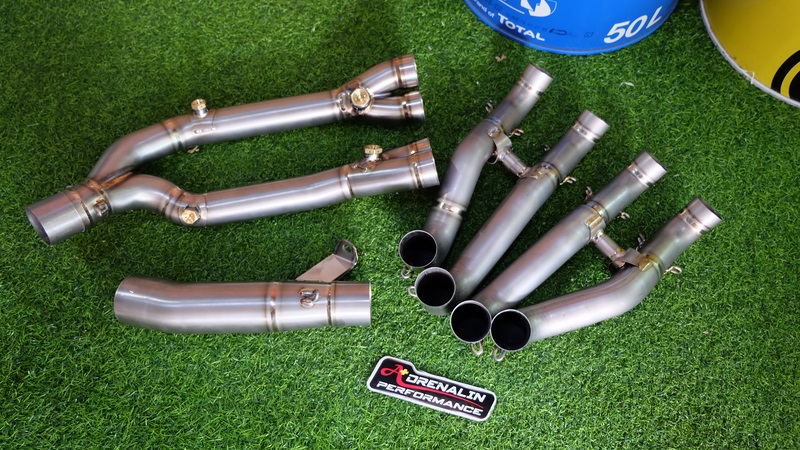 Arrow คอฟูล สำหรับ S1000RR 2020+ ไทเทเนียม และ แสตนเลส (For Exhibition only)