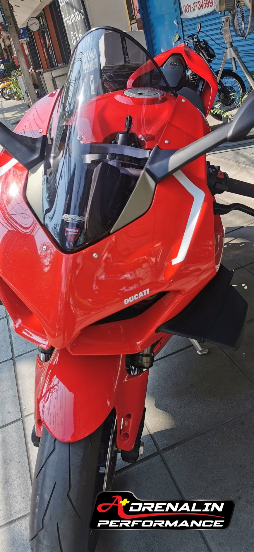 MRA ชิวหน้า (Windshield) สำหรับ panigale V4