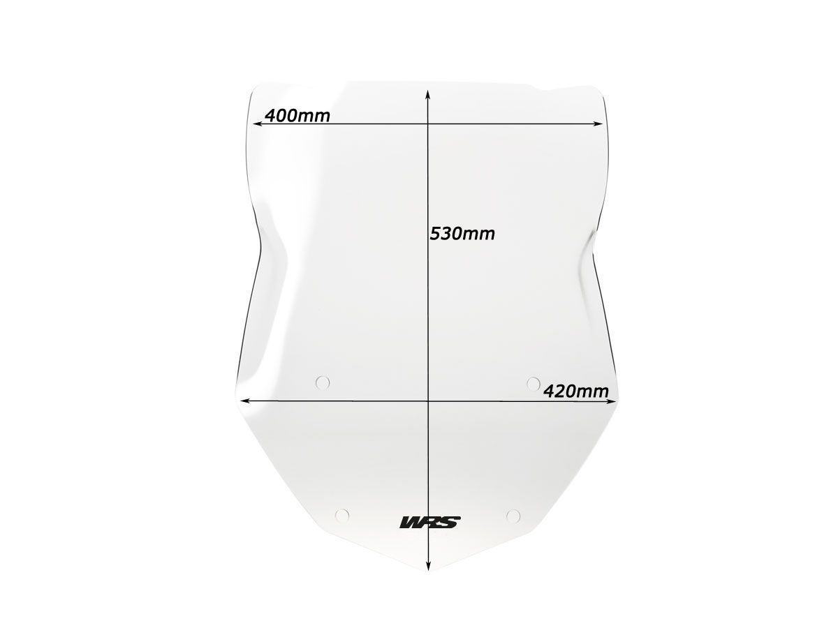 ชิวหน้า WRS ทรงสูง รุ่น Touring สำหรับ R1250GS/GSA 2018-2023