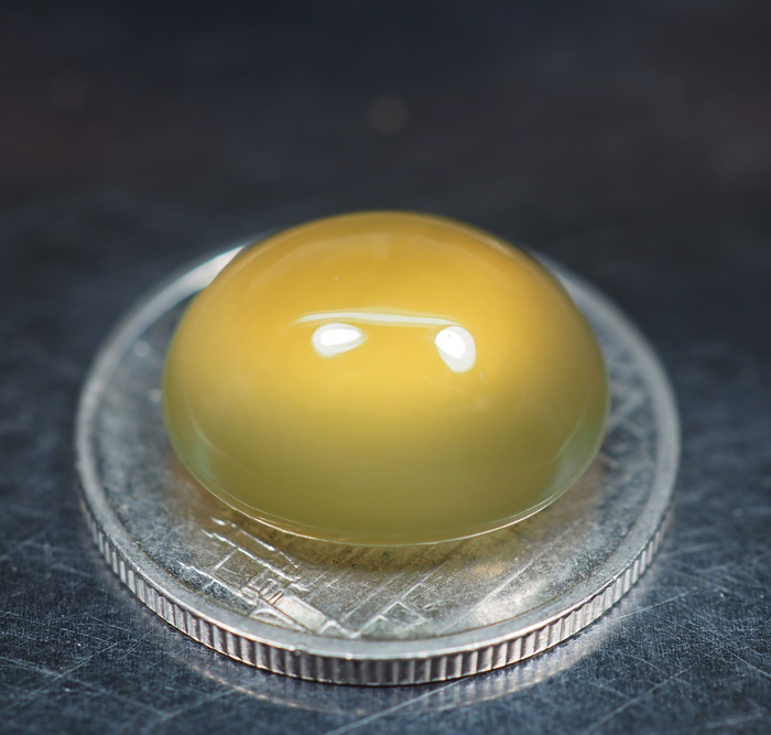 คาลซิโดนีสีเหลือง(Yellow Chalcedony) 8.82 กะรัต
