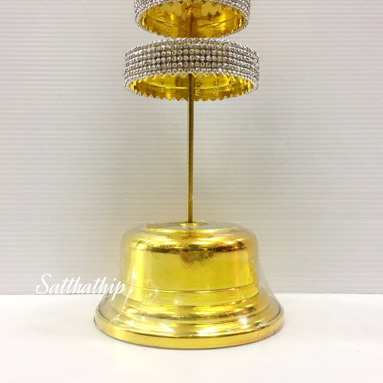 สูง 30 ซม. l ฉัตร - ฉัตรเงินทอง - ฉัตร 5 ชั้น