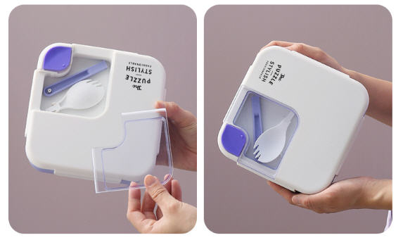 กล่องข้าวพลาสติก,กล่องใส่ข้าว,กล่องใส่ข้าวพลาสติก,1.1L