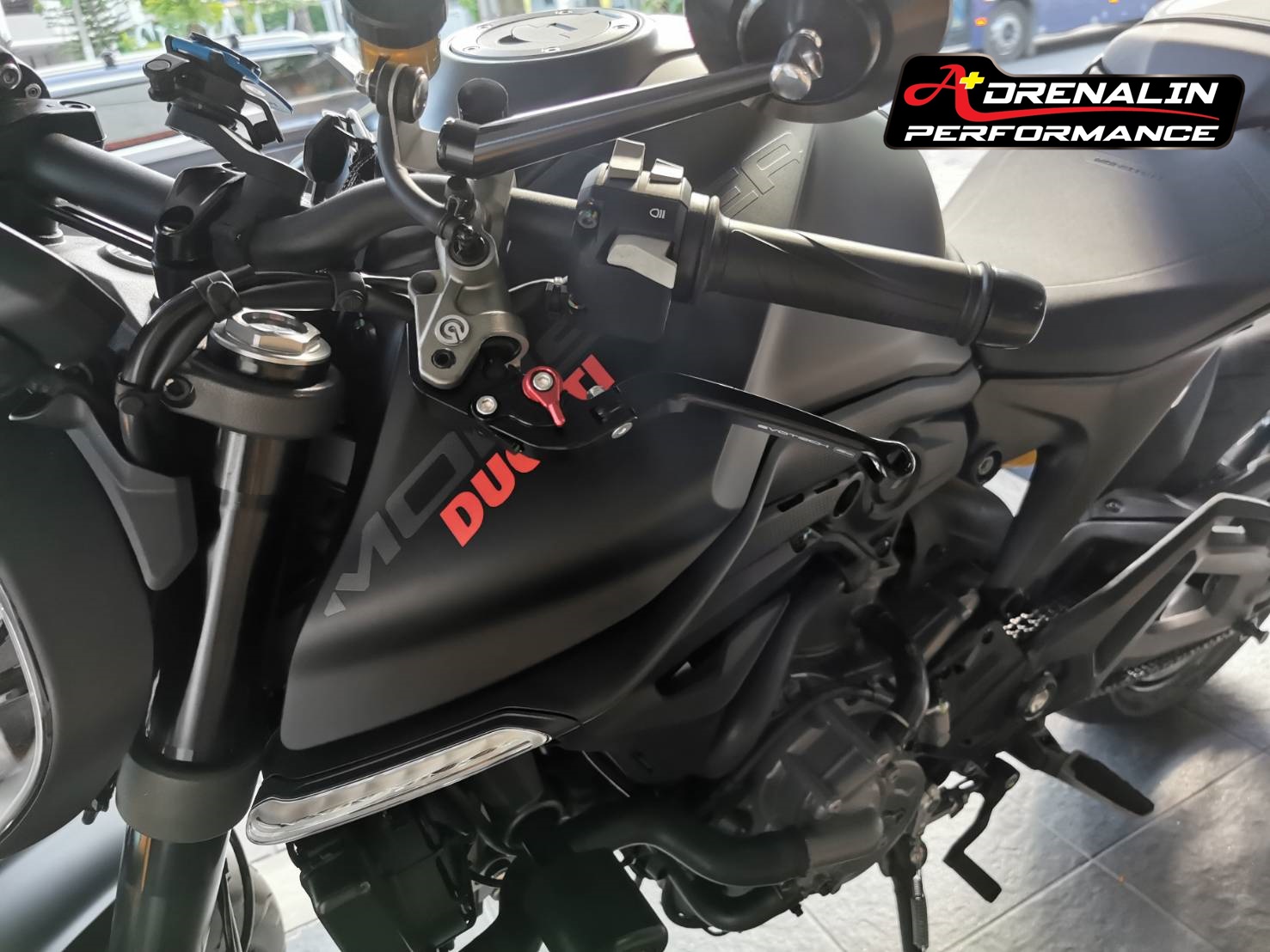 Evotech ก้านเบรค+ก้านคลัทช์ สำหรับ Monster 937