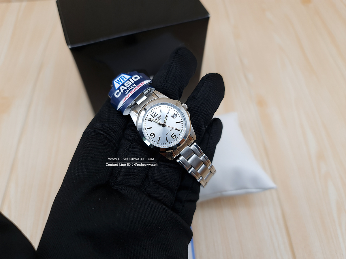 CASIO นาฬิกาข้อมือ นาฬิกากันน้ำ นาฬิกาของแท้ ประกันศูนย์ CMG 1 ปี รุ่น LTP-1215A-7A