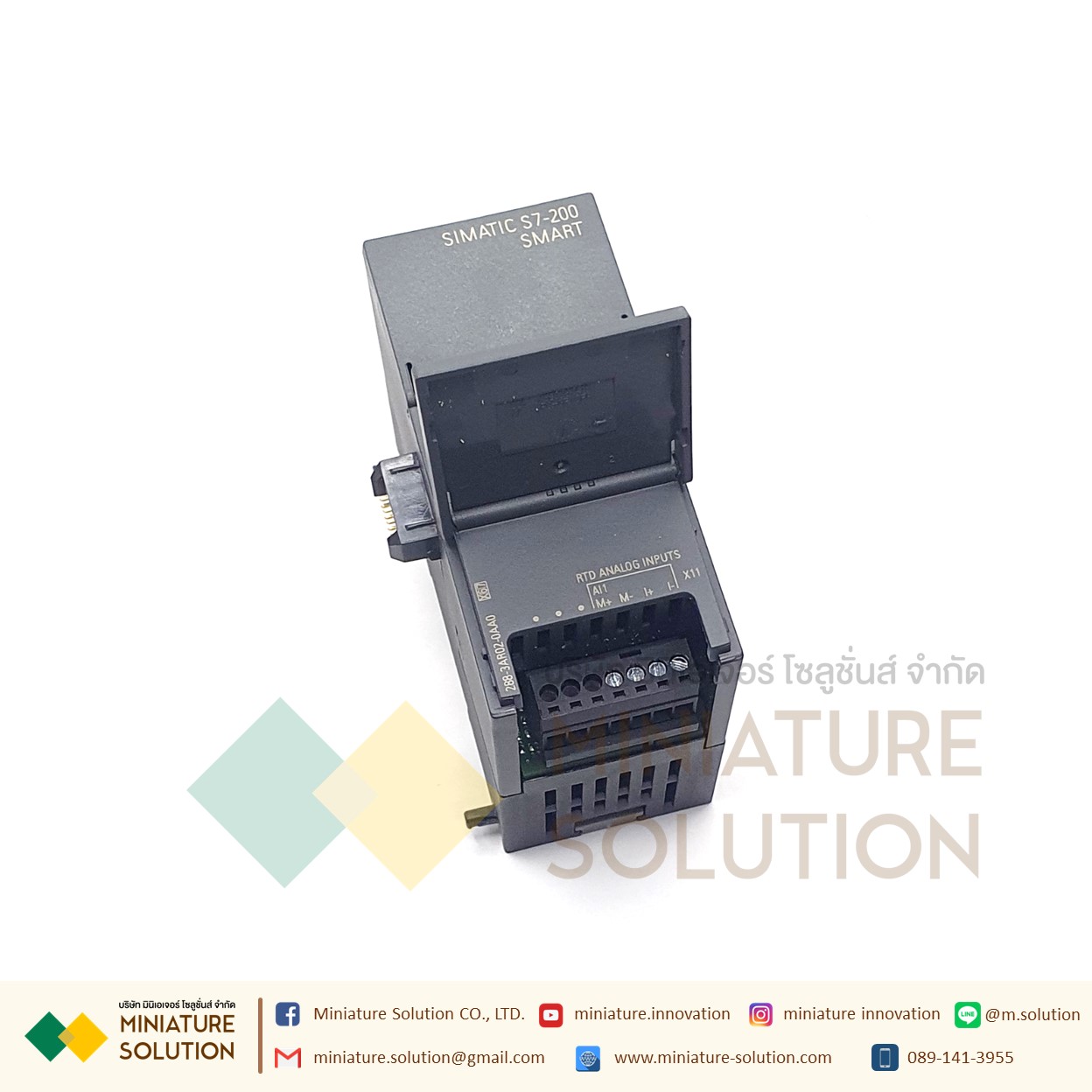 ซีเมนต์ SIMATIC S7-200 SMART PLC CPU SR20 SR30 SR40 ST20 ST30 CR20 SIEMENS analog module AE04 AE08 AM03 AM06 SB CM01 AQ01 AE01 (AR02)