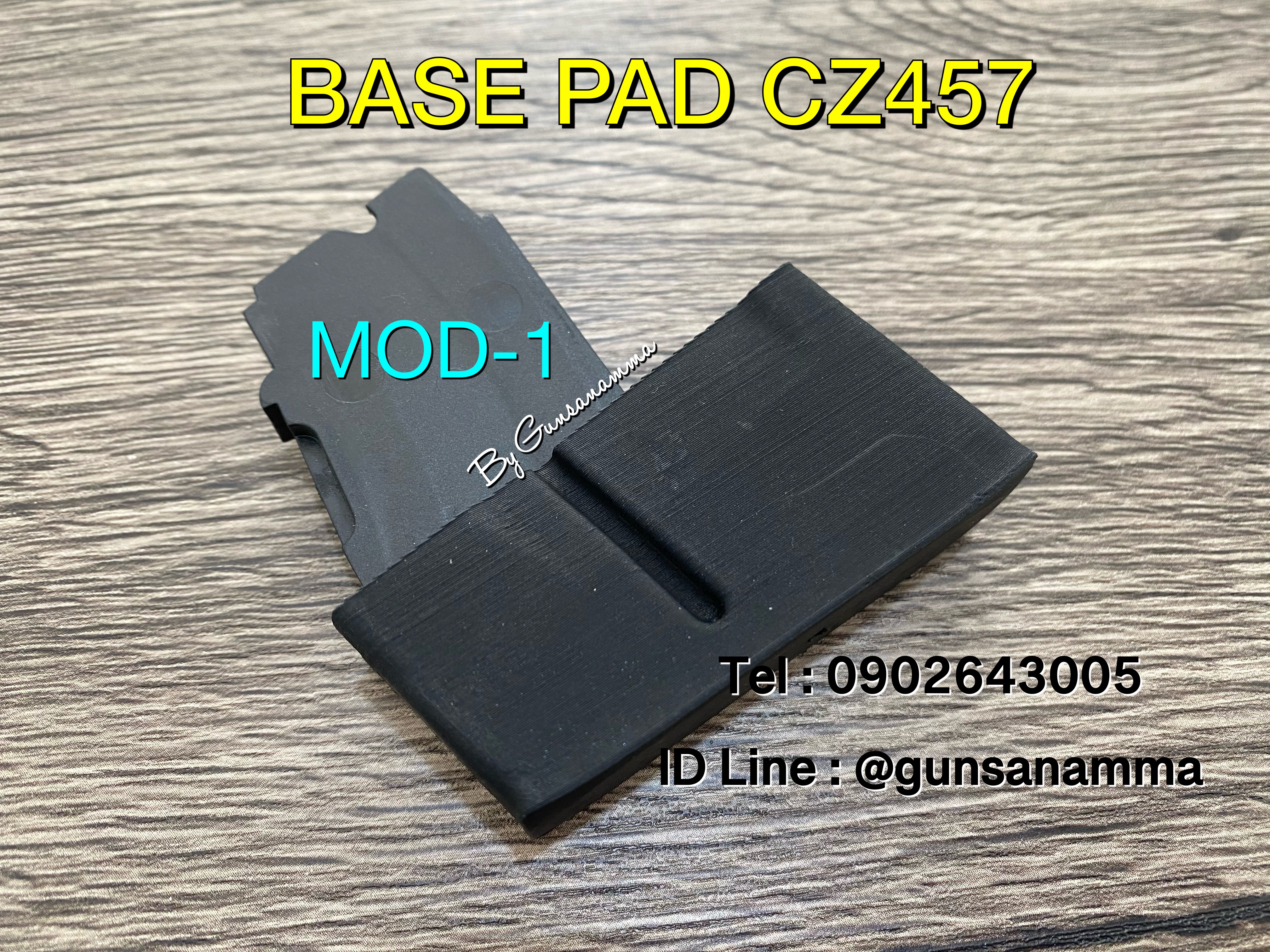 Adepter Basepad ส้นแม็ก CZ457 MOD1-4 (3D)