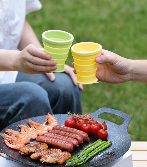 แก้วน้ำซิลิโคนพับได้,แก้วน้ำพับได้,แก้วน้ำซิลิโคน,180ml