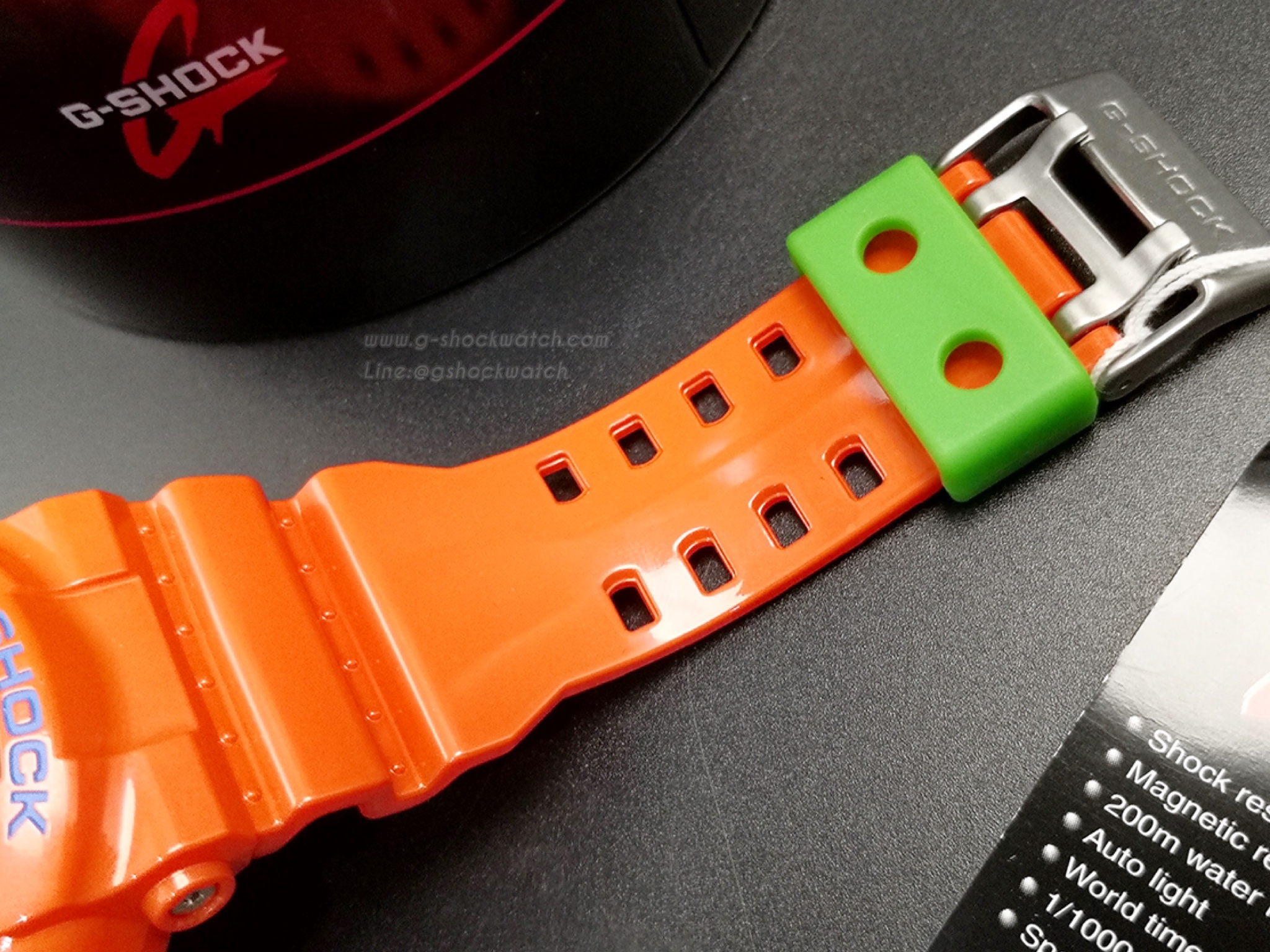 CASIO G-SHOCK นาฬิกาข้อมือ นาฬิกากันน้ำ นาฬิกาของแท้ ประกันศูนย์ CMG 1 ปี รุ่น GA-110A-4DR
