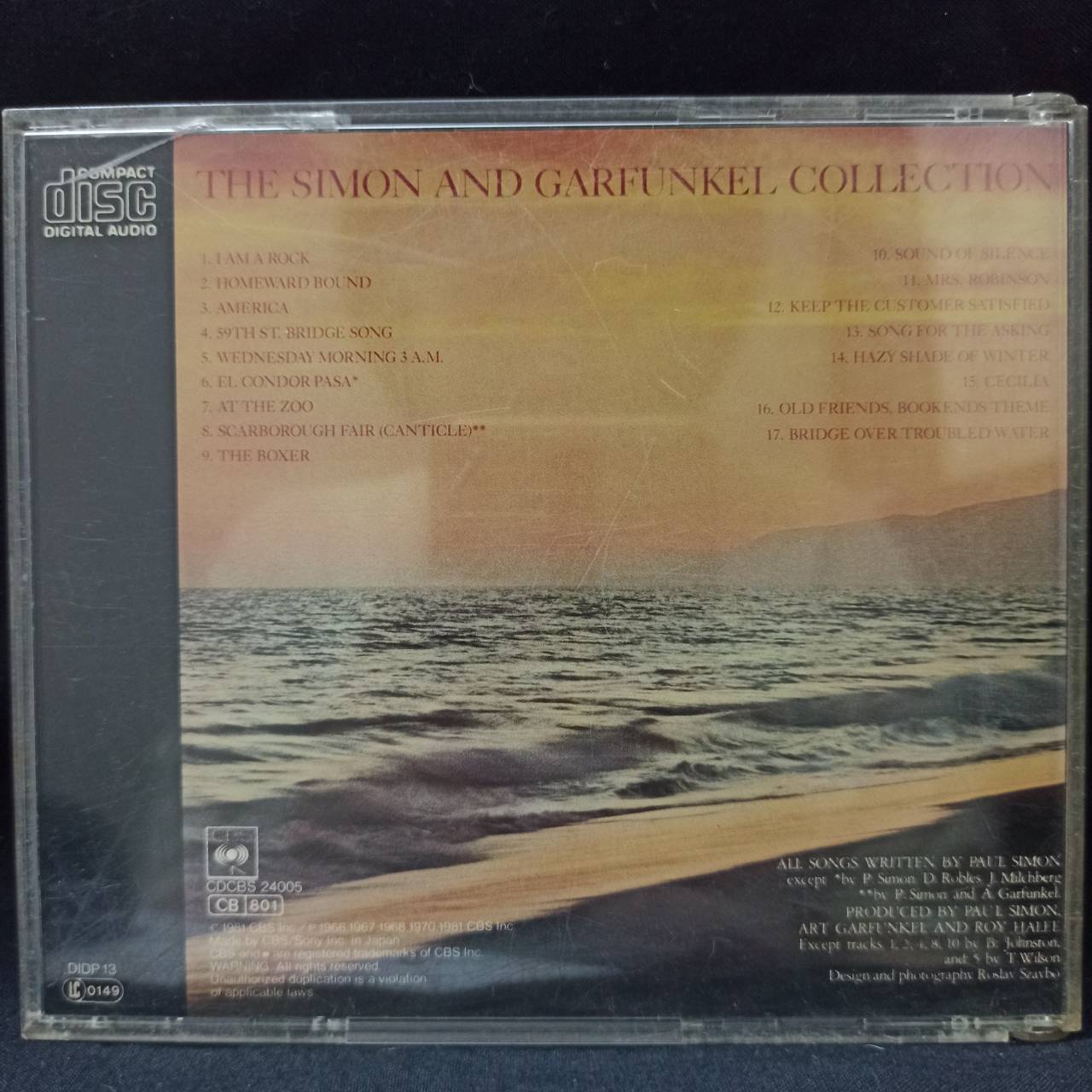 Simon & Garfunkel – The Simon And Garfunkel Collection / JAPAN / มีรอยบ้าง