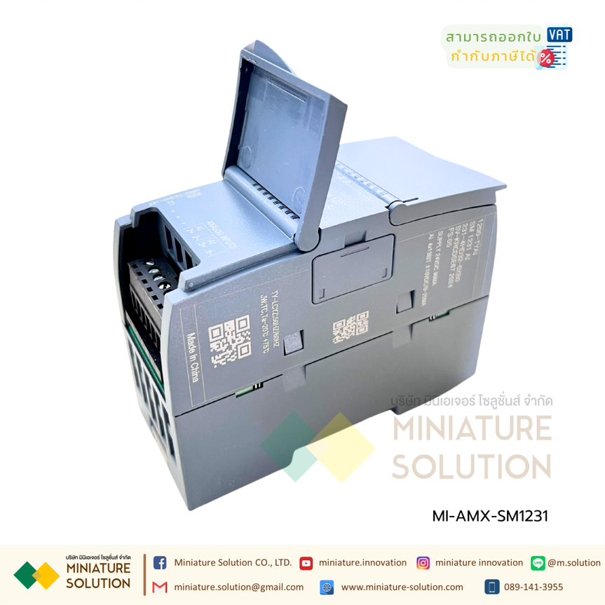 Amsamotion S7-1200, Analog input, SM 1231, 8 AI : 231-4HF32-0XB0 Analog_8 inputs, 13-bit resolution
