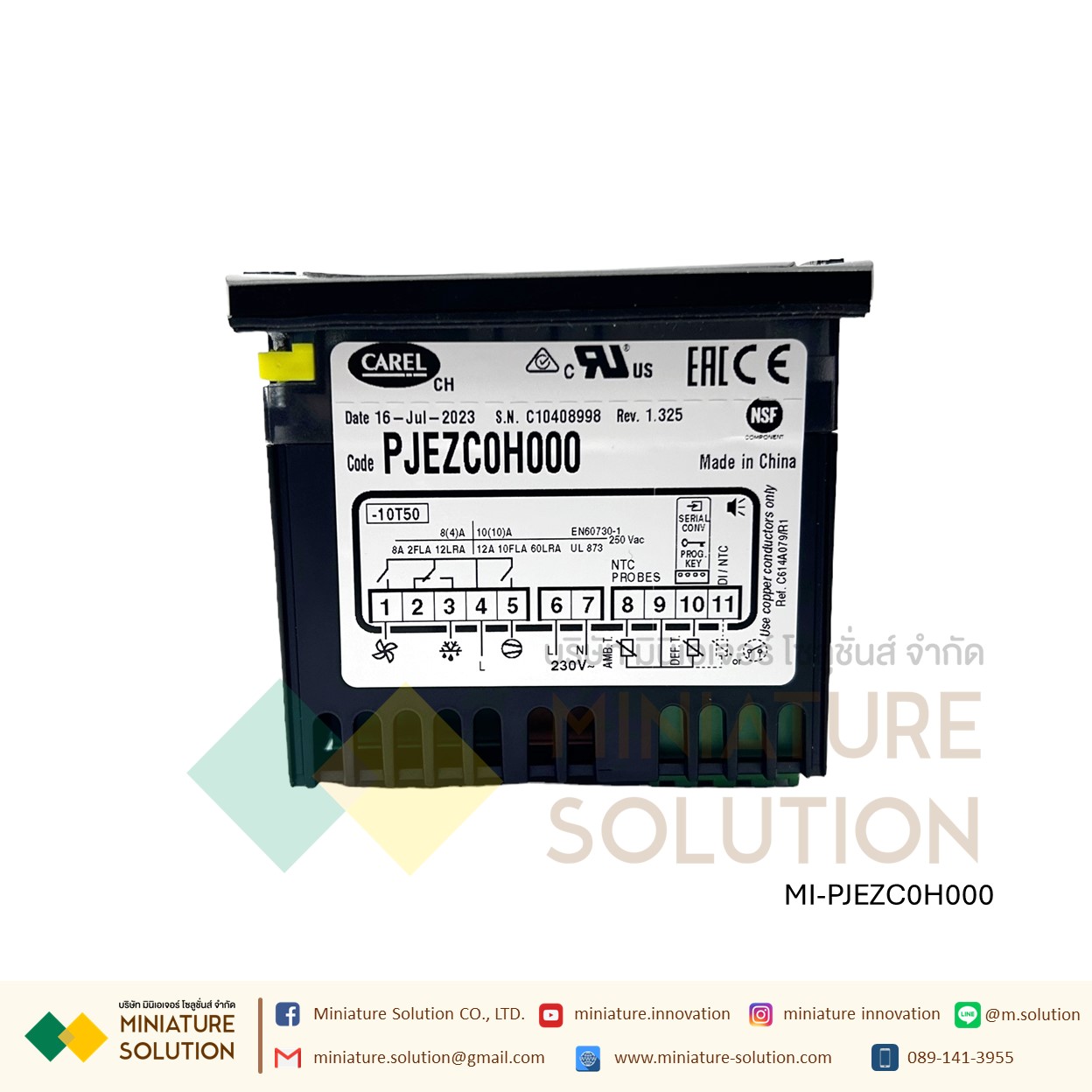 Carel PJEZC0H000 Temperature Controller EASY DIGITAL ELECTRONIC LCD CONTROLLER THERMOSTAT PJEZS0H000 PJEZY0H000