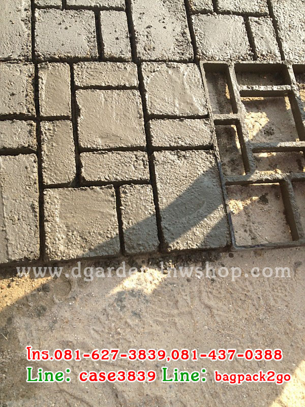 แม่พิมพ์ทางเดิน ลายอิฐ D3