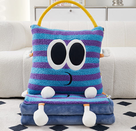 หมอนผ้าห่ม,หมอนผ้าห่มตุ๊กตา,หมอนตุ๊กตาผ้าห่ม,ขนาด40*40cm,ขนาด50*50cm