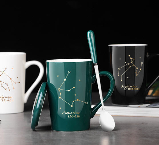 แก้วกาแฟ,แก้วเซรามิก,แก้วเซรามิค,แก้วกาแฟเซรามิกพร้อมช้อน,ชุดแก้วเซรามิก