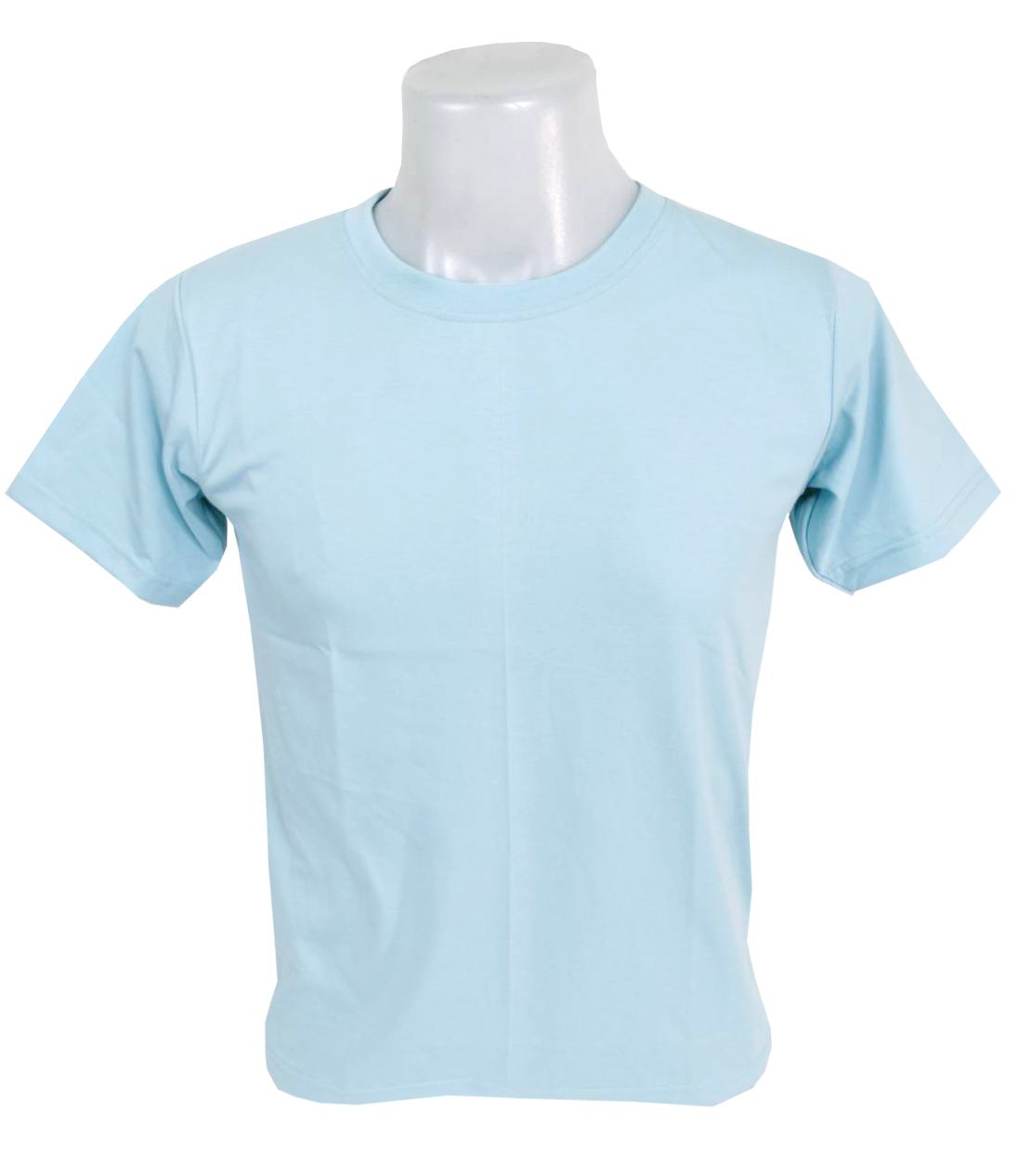 เสื้อยืด สีฟ้าบลูลากูน