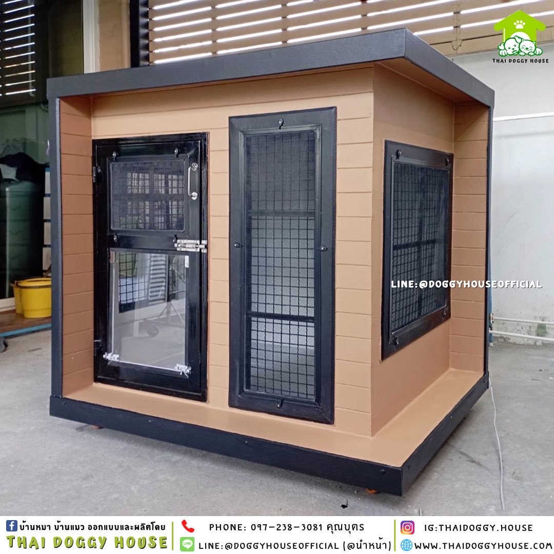 บ้านหมา แบบบ้าน BOX STYLE