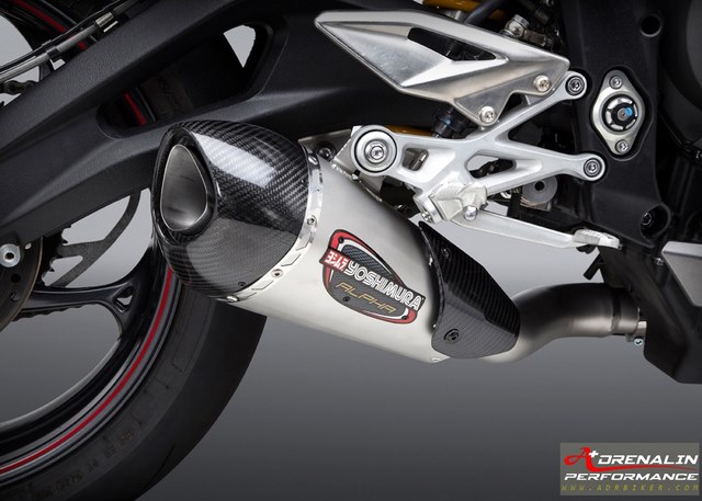 ท่อ Yoshimura รุ่น Street ALPHA T สำหรับ Street Triple 765 (For Exhibition only)