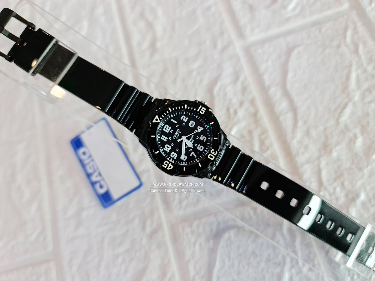 CASIO นาฬิกาข้อมือ นาฬิกากันน้ำ นาฬิกาของแท้ ประกันศูนย์ CMG 1 ปี รุ่น LRW-200H-1B