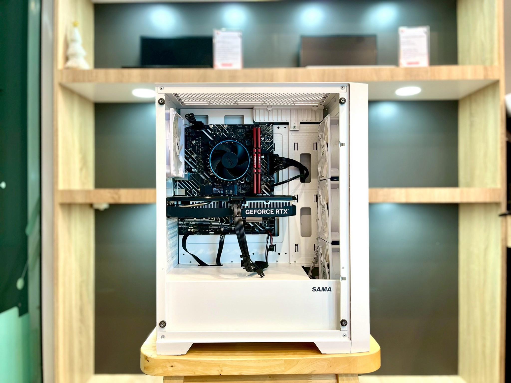 PC ประกอบ Intel Core i5-12400F/Ram 32GB/SSD 500GB/NVIDIA GeForce RTX 4060