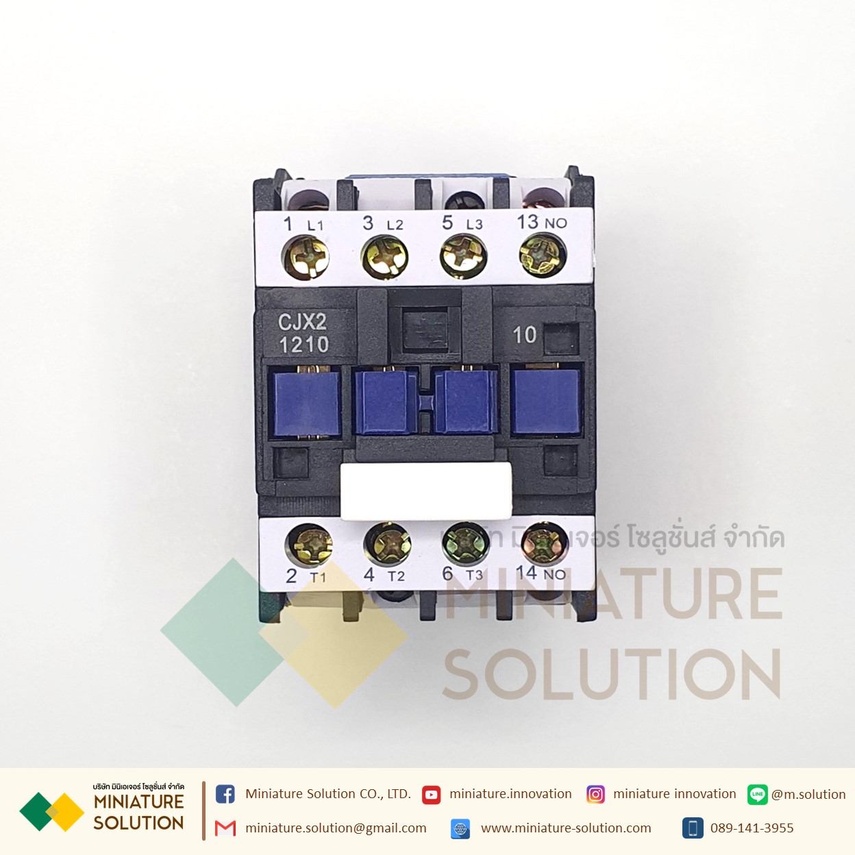 แมกเนติก AC - CJX2-0910/2510/3210 AC 220V Coil 35mm DIN Rail Mounting Electric Power Contactor