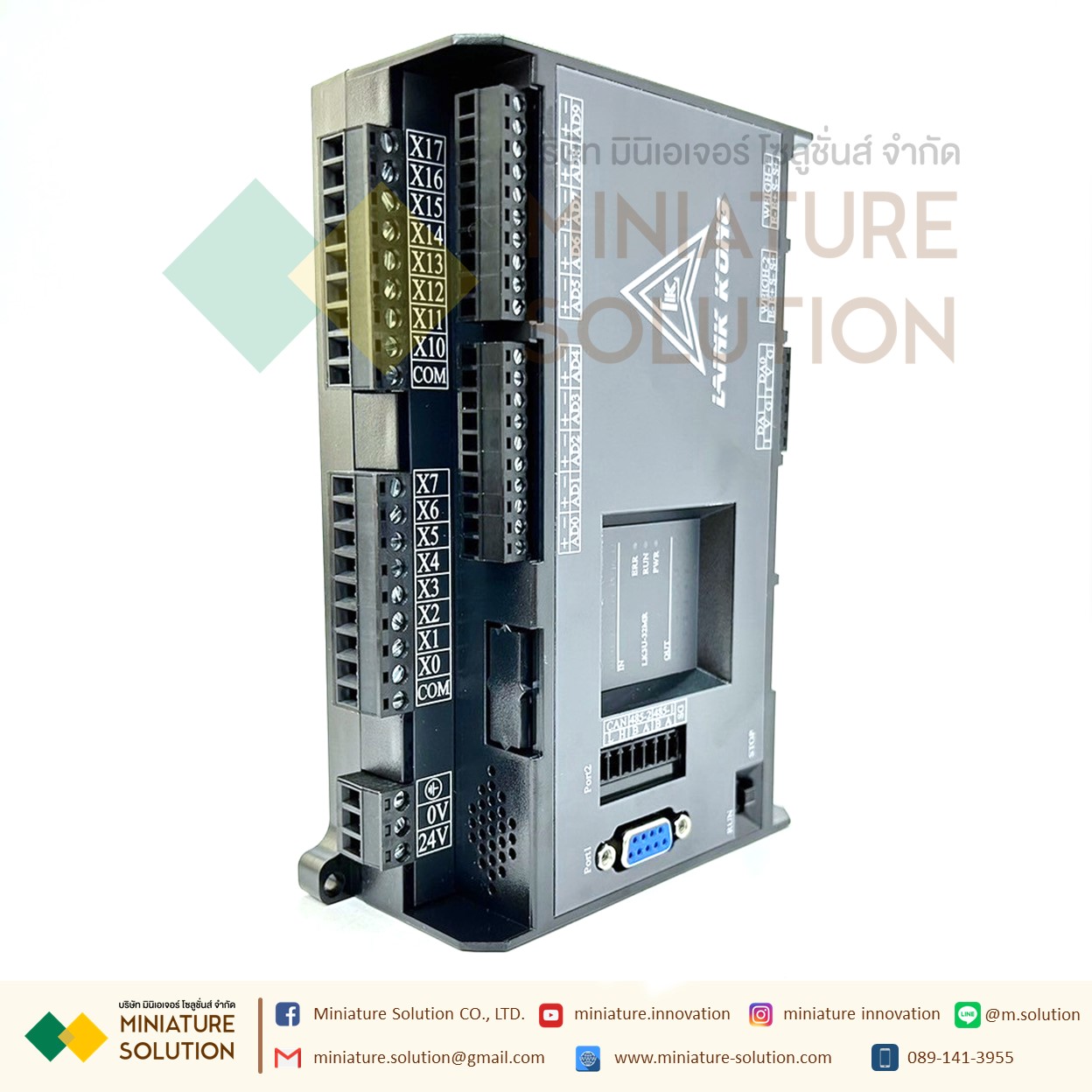 PLC LK3U-32MR-10AD-2DA MITSU GXWork