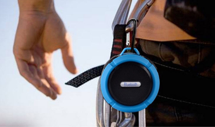 ลำโพงบลูทูธแบบกันน้ำพกพาได้ ,ลำโพงบลูทูธ,ลำโพงBluetooth,ลำโพงเสียงดี