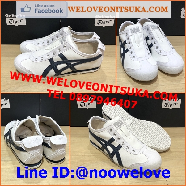 Slip On คาดกรมท่า ไม่ต้องผูกเชือก สวย หรูหรา คลาสสิค สีสวยๆ น่าใช้ ใส่สบายเท้า 1183A360-109