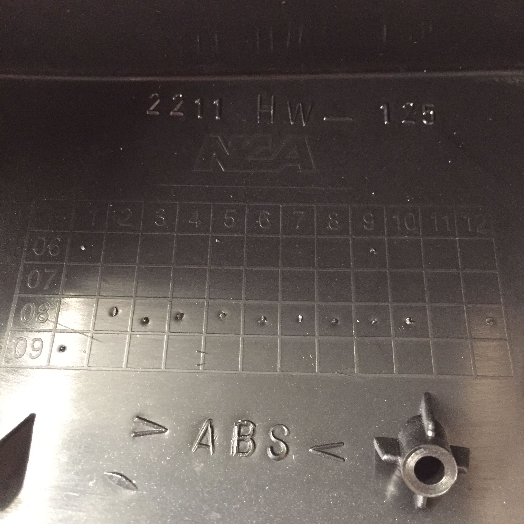 บังลมนอกข้างซ้าย (L) สีน้ำเงิน B325 สำหรับรุ่น WAVE125 อะไหล่เทียบ NCA (นำเจริญ) 2211HW125L325 รหัสเทียบ : 64440-KPH-900ZK