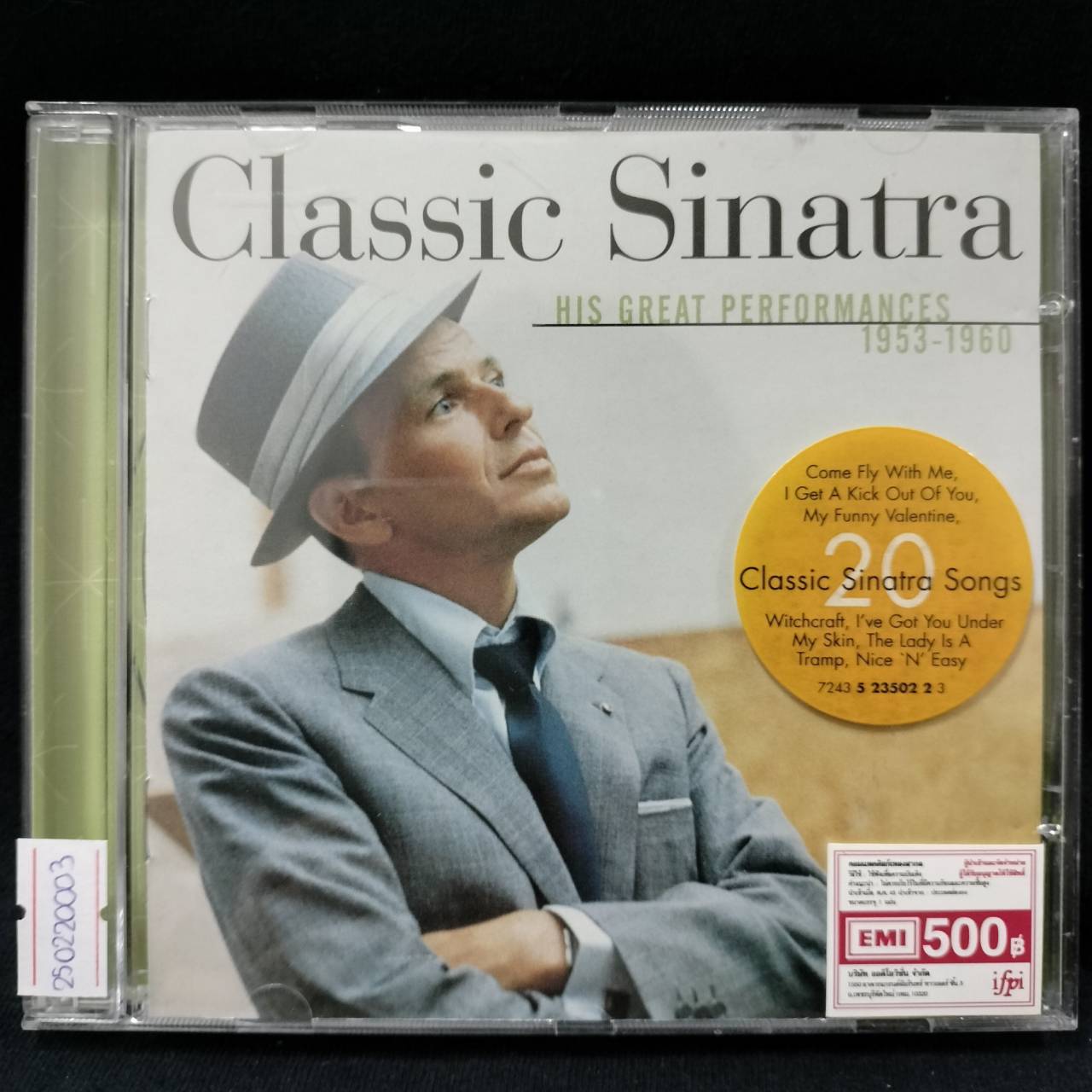 Frank Sinatra – Classic Sinatra - His Great Performances 1953-1960 / EU / แผ่นดี