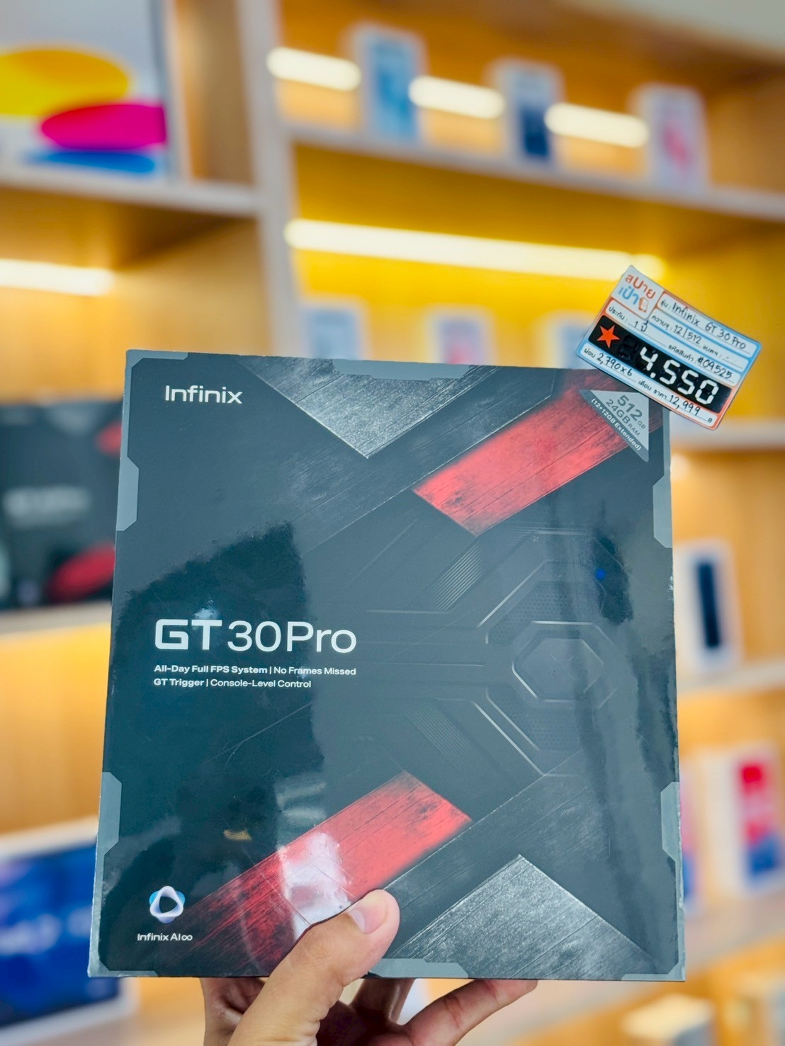 Infinix GT30 Pro 12/512 สี dark Flare