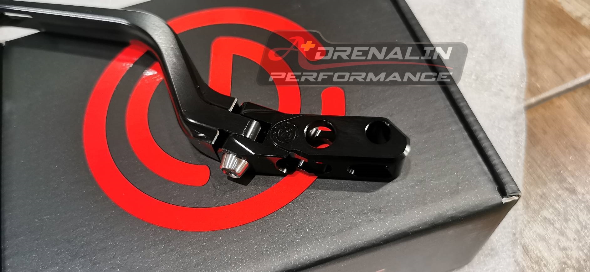 motocorse ก้านเบรค สำหรับ M937 ราคา/ข้าง สำหรับปั๊ม Brembo racing โลโก้แดง รอสซี่ เบอร์ 19x18 ของแท้ italy