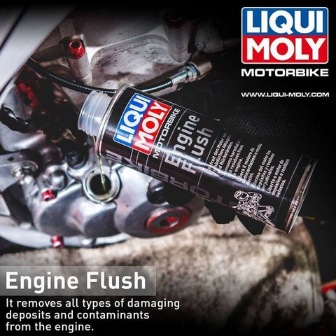 น้ำยาล้างเครื่อง Liquimoly สำหรับล้างเครื่อง ก่อนเปลี่ยนน้ำมันเครื่อง