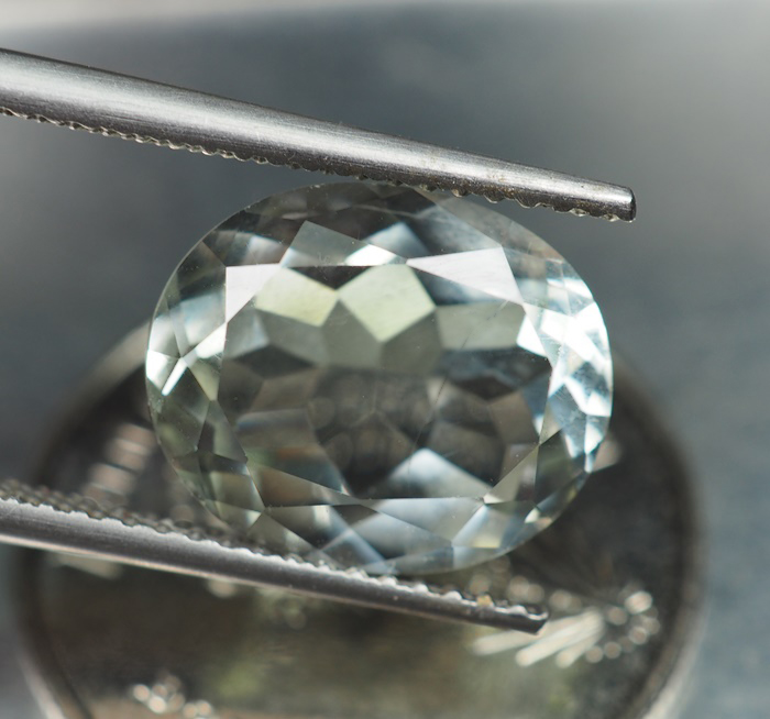 อเมทิสต์สีเขียว (Green Amethyst) 4.37 กะรัต