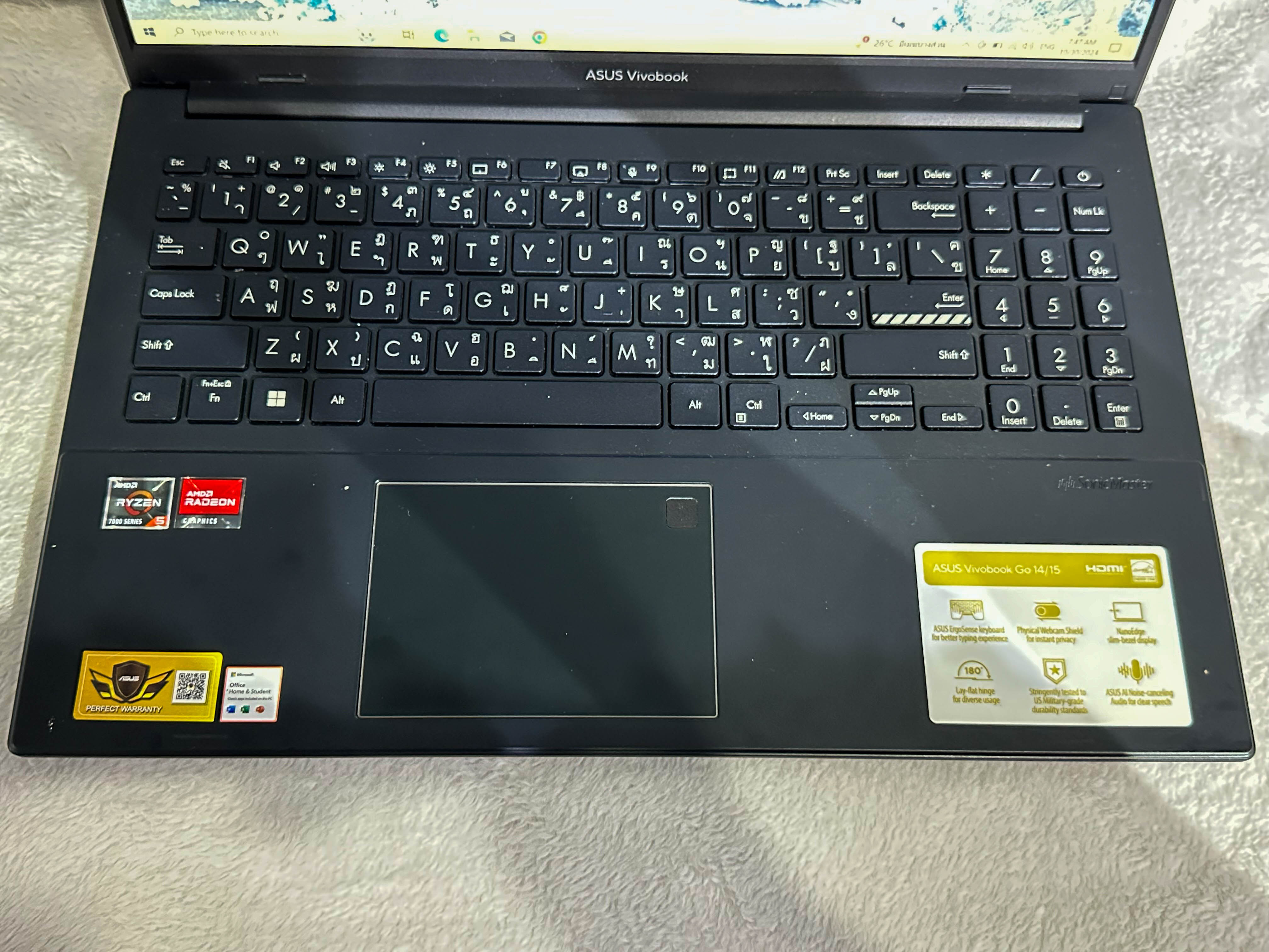 ASUS VIVOBOOK GO 15 M1504FA-NJ501WS (MIXED BLACK)