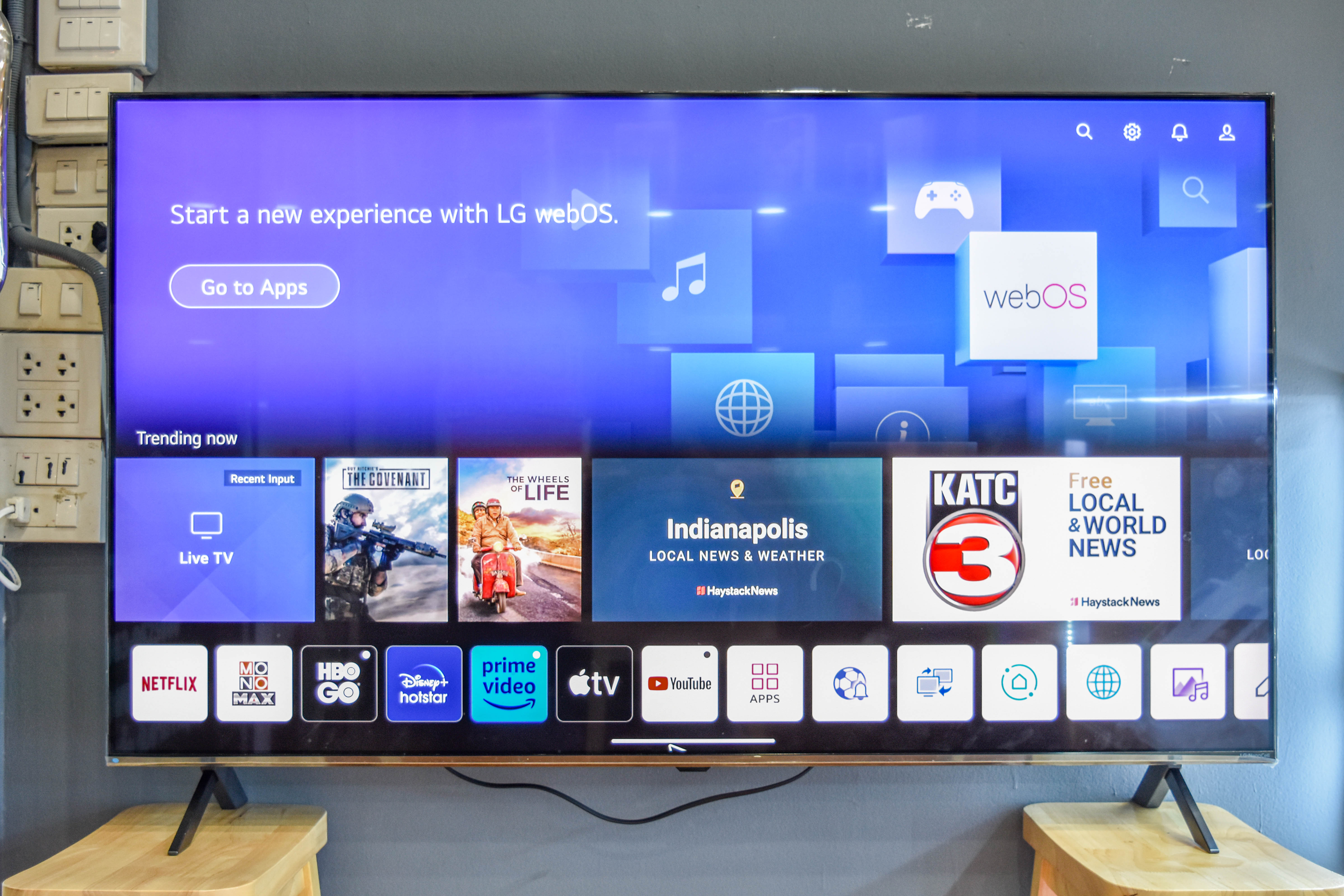 LG ทีวี NANOCELL 2023 (55",4K,Smart) รุ่น 55NANO80SQA