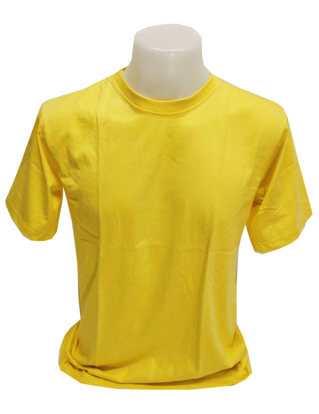 เสื้อยืดคอกลมสีเหลือง