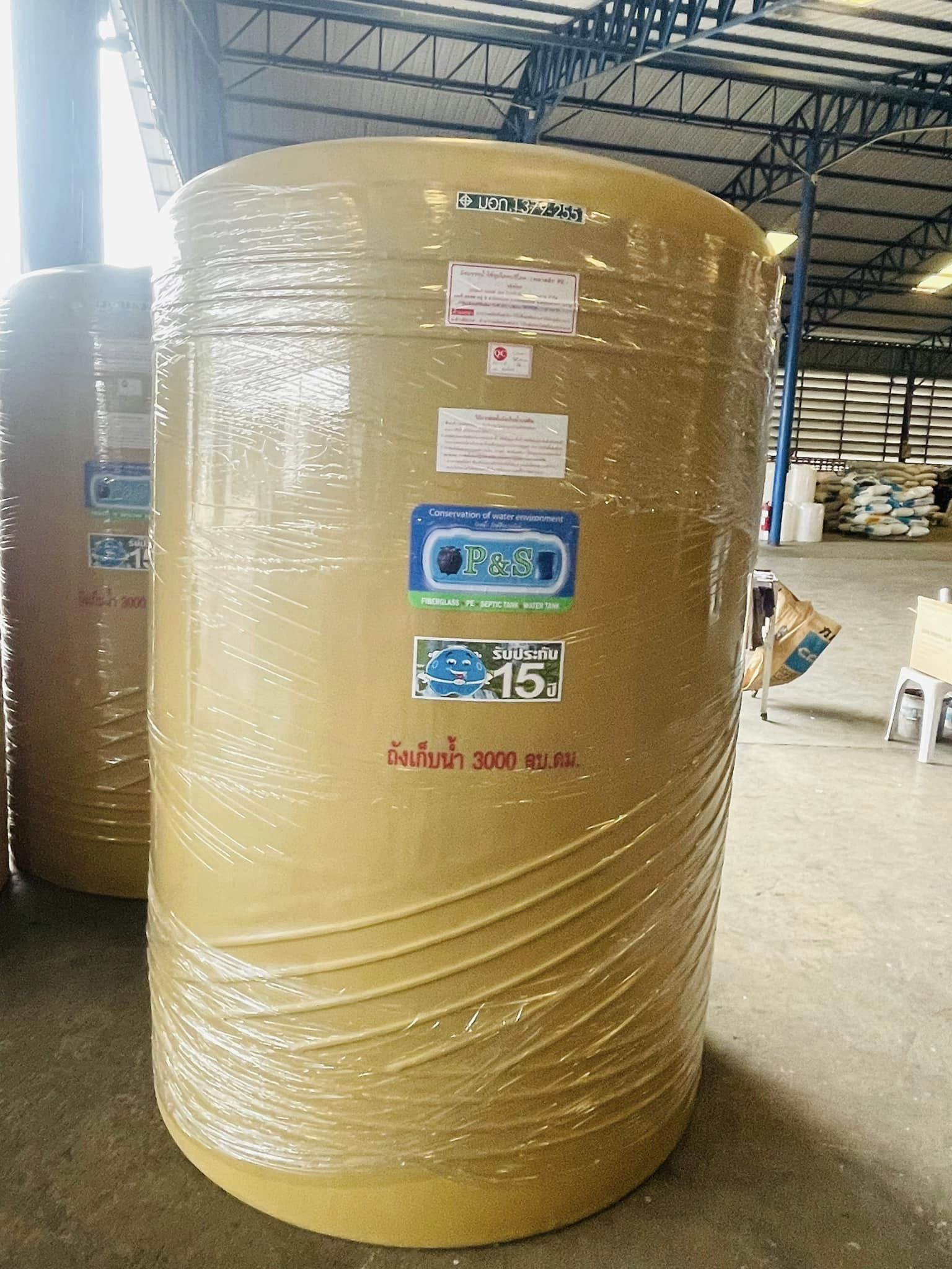 ถังเก็บน้ำบนดินPE P&S ขนาด 3000 ลิตร รุ่น WTPS-3000
